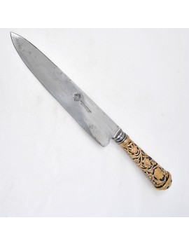 SILVER AND GOLD KNIFE...