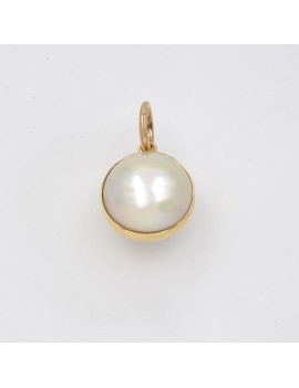 PENDANT in 18K gold and...