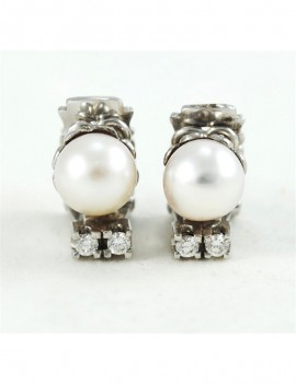 18K WHITE GOLD WITH PEARL...