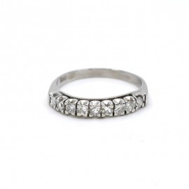 ANTIQUE RING IN WHITE GOLD...