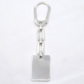 SILVER KEYRING ​​WITH...
