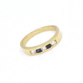 18K GOLD RING WITH...